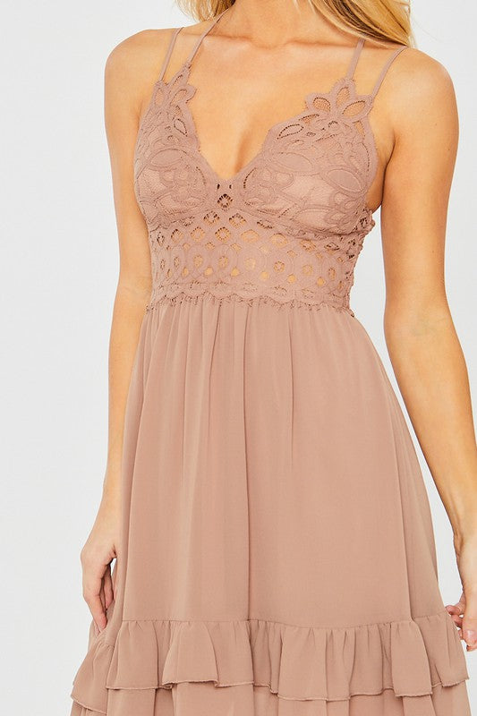 Next Time Im In Taupe Dress