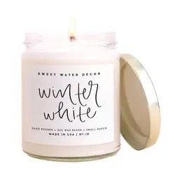 Winter White Candle