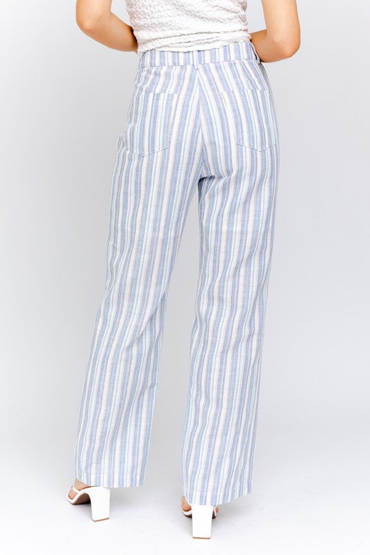 Let's Take A Trip Striped Bottoms