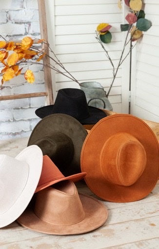 Break Away Faux Sued Fedora