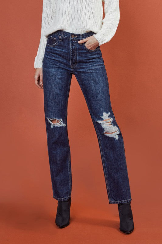 Stand Strong 90's Boyfriend Jeans