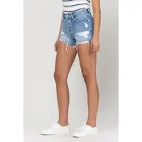 All The Right Moves Denim Shorts