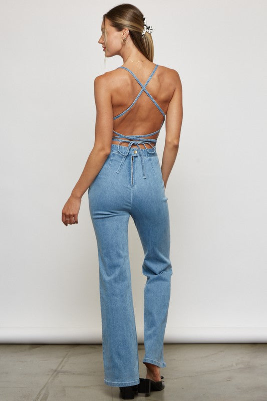 One And Done Denim Jumper