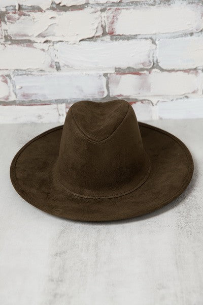 Break Away Faux Sued Fedora