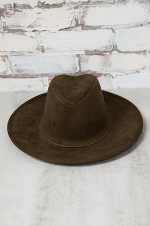 Break Away Faux Sued Fedora