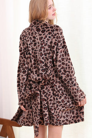Luscious  Leopard Robe