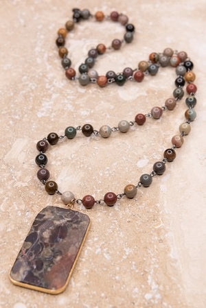 In Tune Stones Necklace