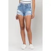 All The Right Moves Denim Shorts