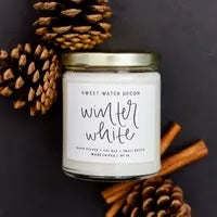 Winter White Candle