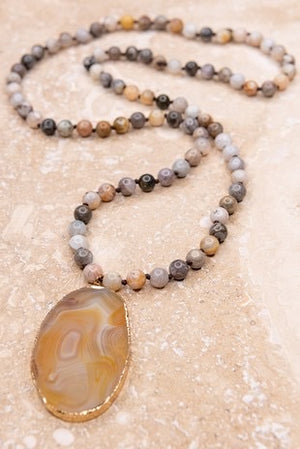 In Tune Stones Necklace