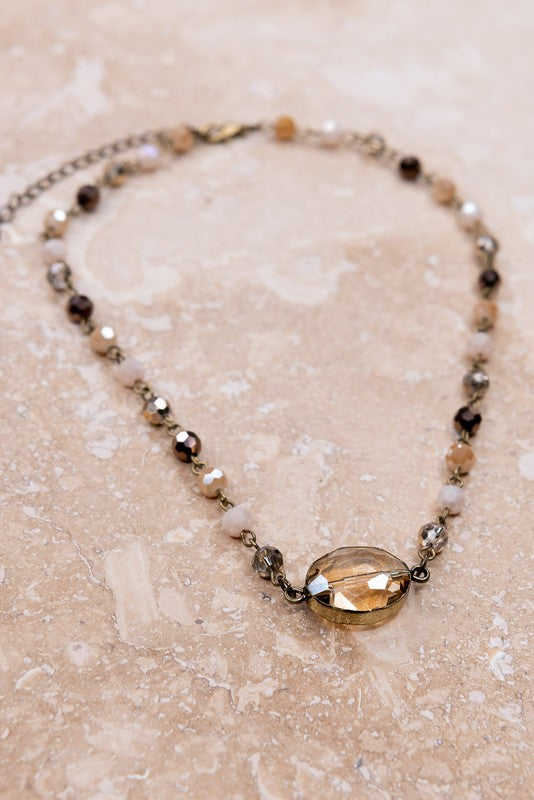 Golden Days Choker Necklace