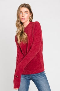 New York Fuzzy Sweater