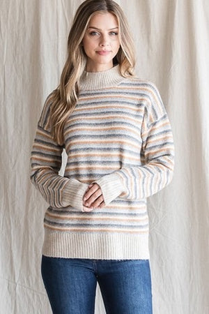 High Energy Striped Sweater