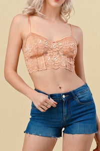 On Top Of The World Crop Bralette