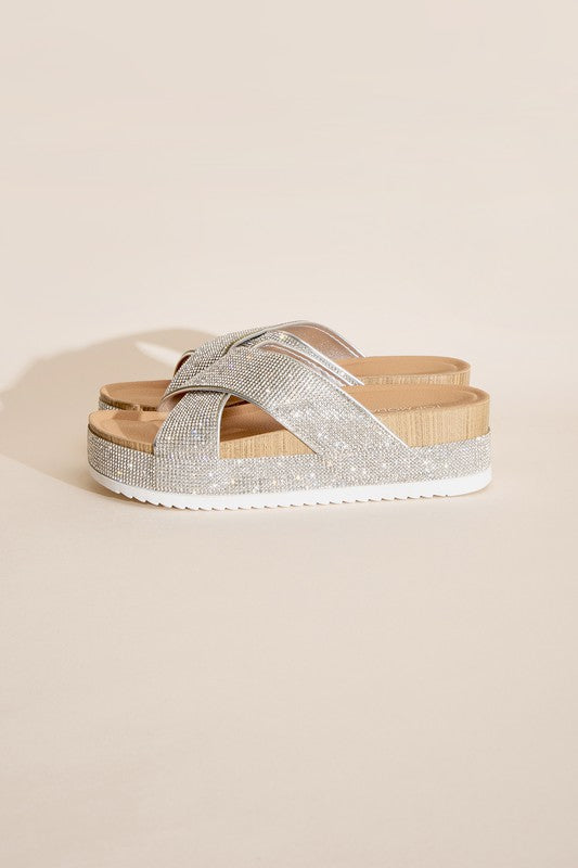Apollo Rhinestone Slides -online only-
