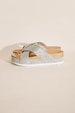 Apollo Rhinestone Slides -online only-