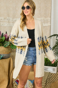 Mustard Aztec Sweater