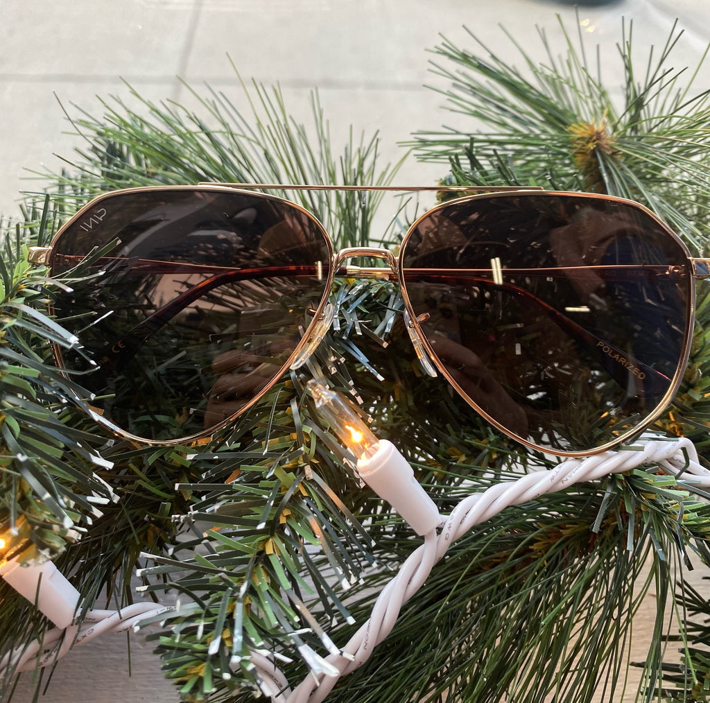 Geo Classic Amber Polarized Aviator