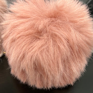 Fuzzy Ball Keychain / Purse Decor