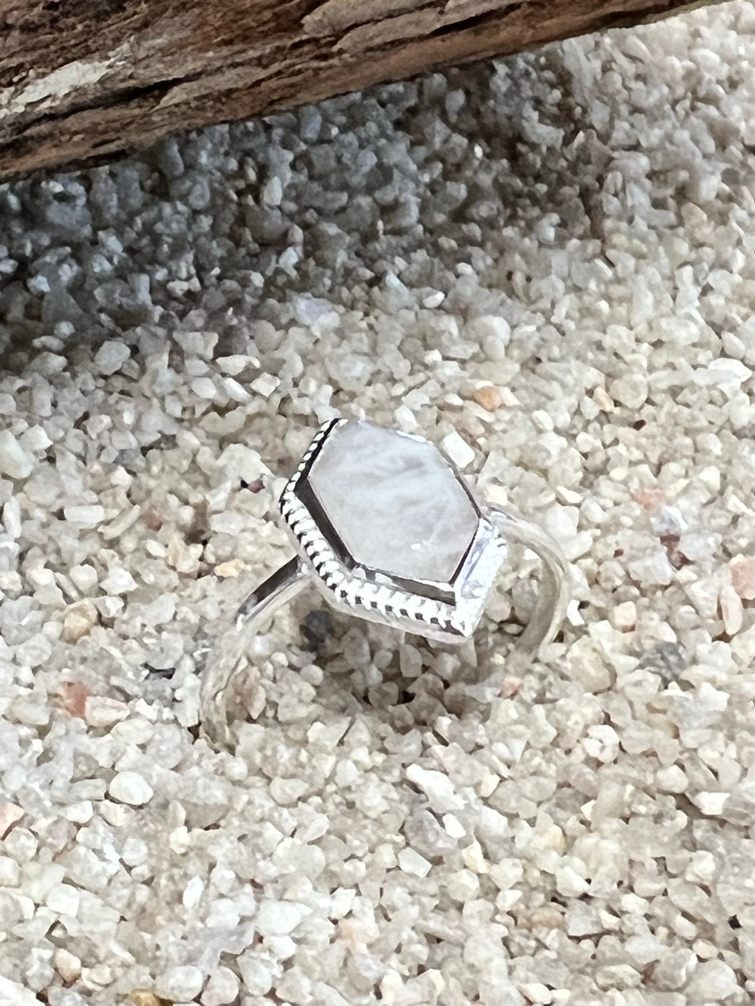 Moonstone Sterling Ring