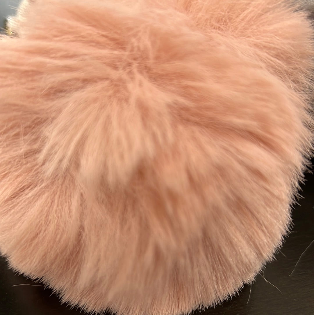 Fuzzy Ball Keychain / Purse Decor