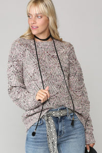 Out Of Wine Sweater