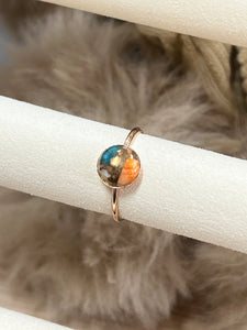 Oyster Turquoise Ring