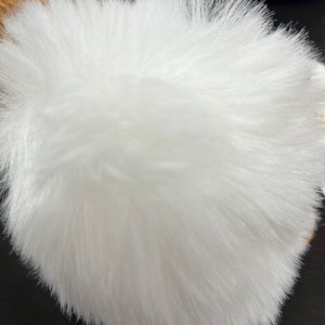 Fuzzy Ball Keychain / Purse Decor