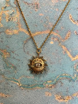 Gleaming Eyes Necklace