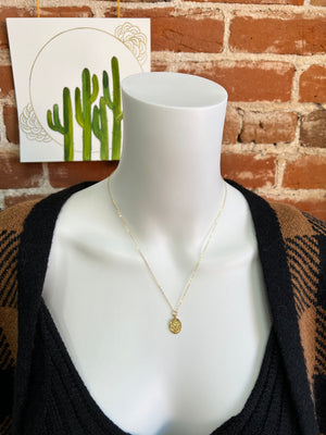In The Desert Charm Necklace